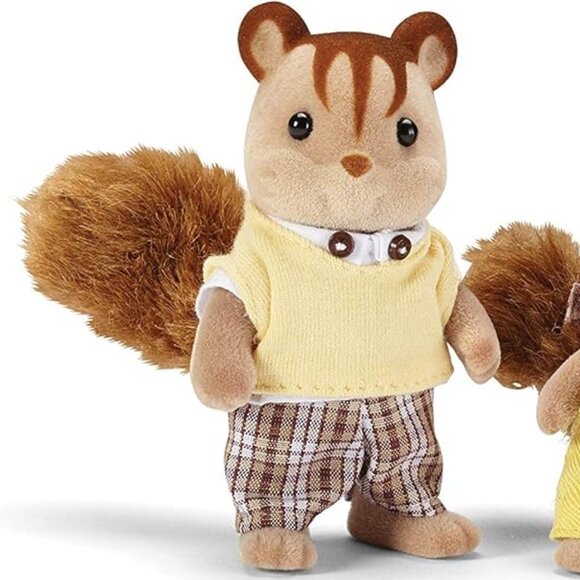 Calico Critters Hazelnut Chipmunk Family New in Box - Picture 7 of 12